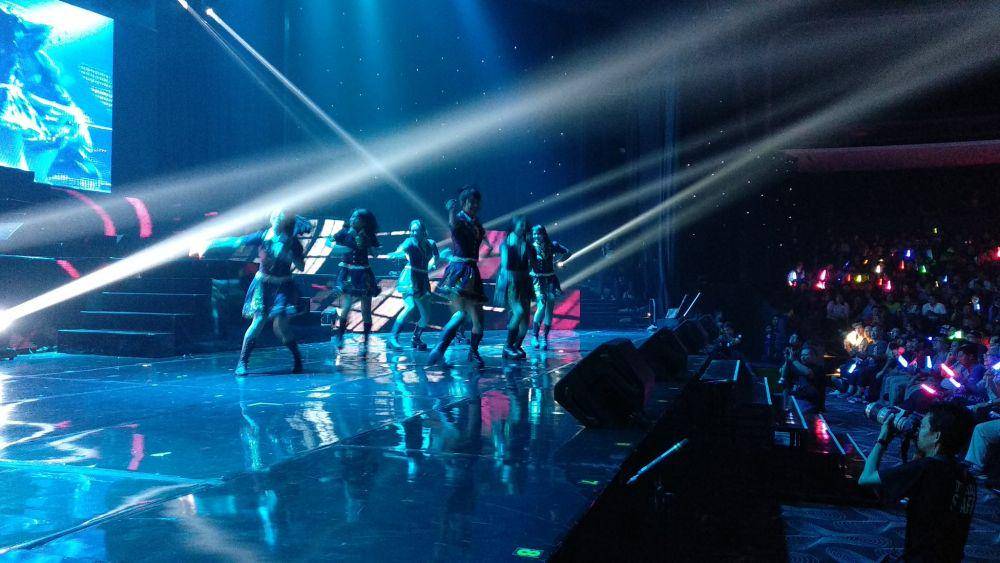 aksi panggung JKT48 (dok. twitter JKT48)