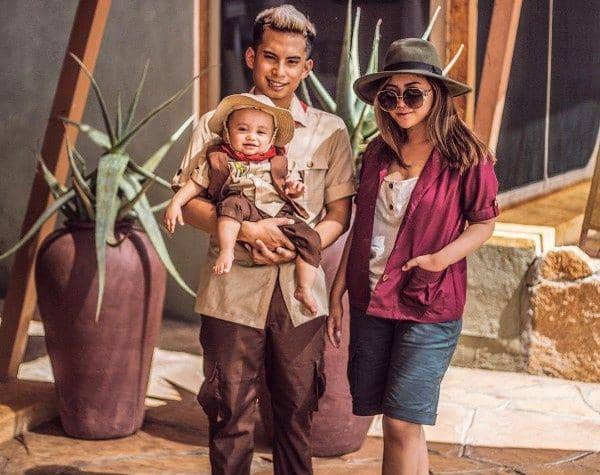 10 Outfit Kompak Keluarga Kecil Rachel Vennya & Niko, Seru Deh!