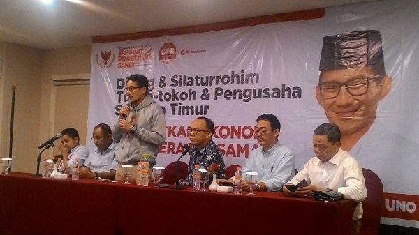 Selain Tambah Utang, Sandiaga Sebut Infrastruktur Tak Tepat Sasaran