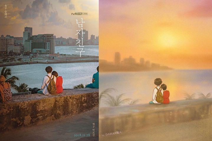 Bikin Baper, 8 Fan Art Drama Korea Ini Mirip Banget Adegan Asli!