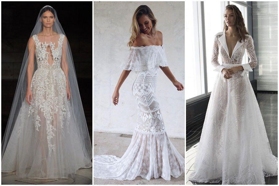 9 Gaya Naked Wedding Dress, Gaun Pengantin Hits Favorit Para Artis!