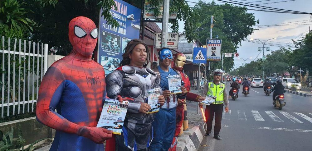 Tekan Angka Kecelakaan, Satlantas Polres Gresik Datangkan 'Avengers'