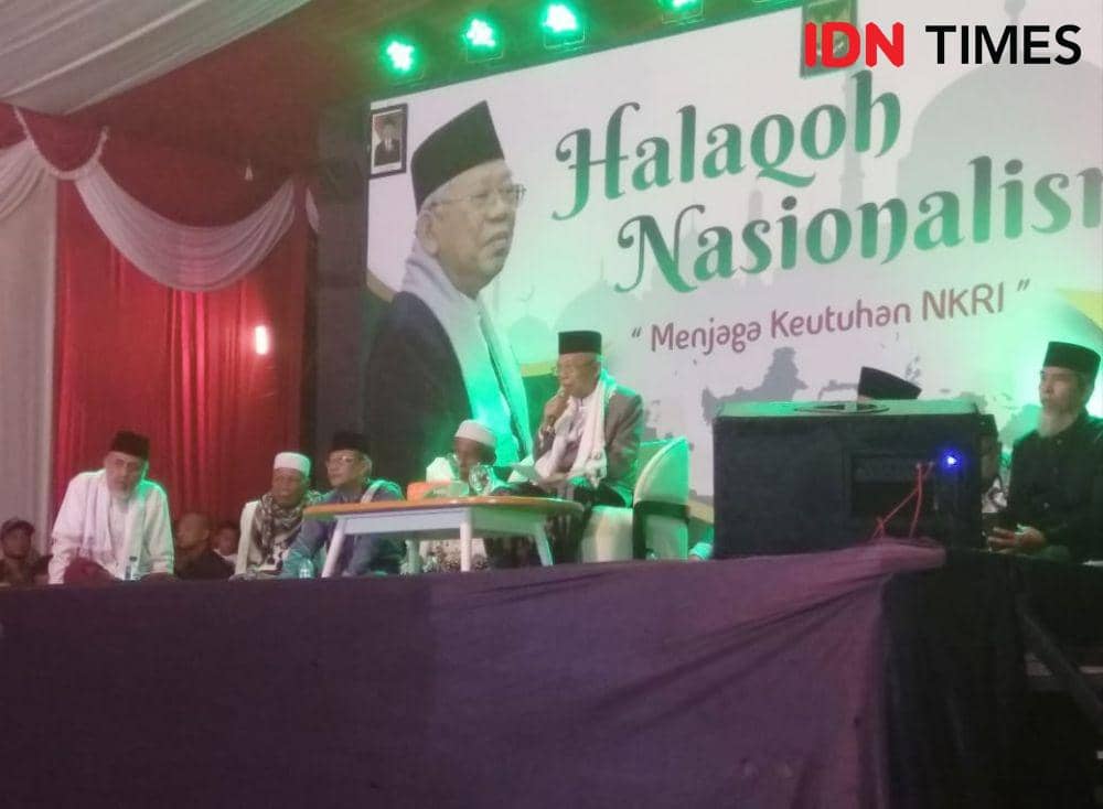 Ma'ruf Amin Berharap Ada Menteri Pendidikan Pesantren