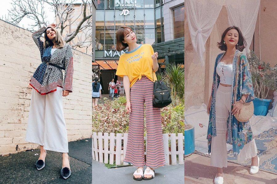 8 Ide Padu Padan Wide Leg Pants ala Selebgram, Kasual nan Modis!
