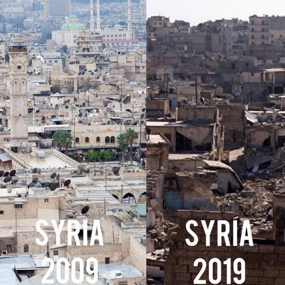 8 Potret Miris Negara Berkonflik yang turut Mewarnai #10YearChallenge