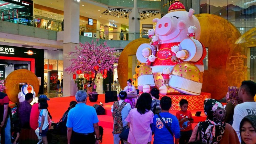 Serunya Chinese New Year di Gandaria City, Ada Lucky Art Pockets Lho