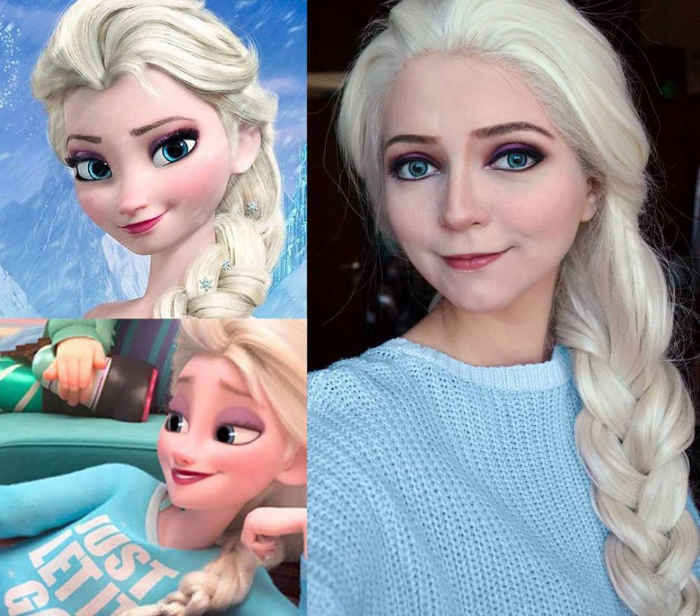 Mirip! 11 Foto Gadis Rusia Mengubah Diri Menjadi Karakter Terkenal