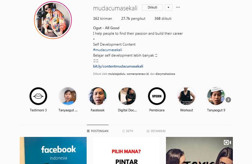 instagram mudacumasekali