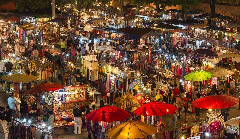 Wisata ke Thailand, 5 Night Market di Chiang Mai Ini Wajib Dikunjungi