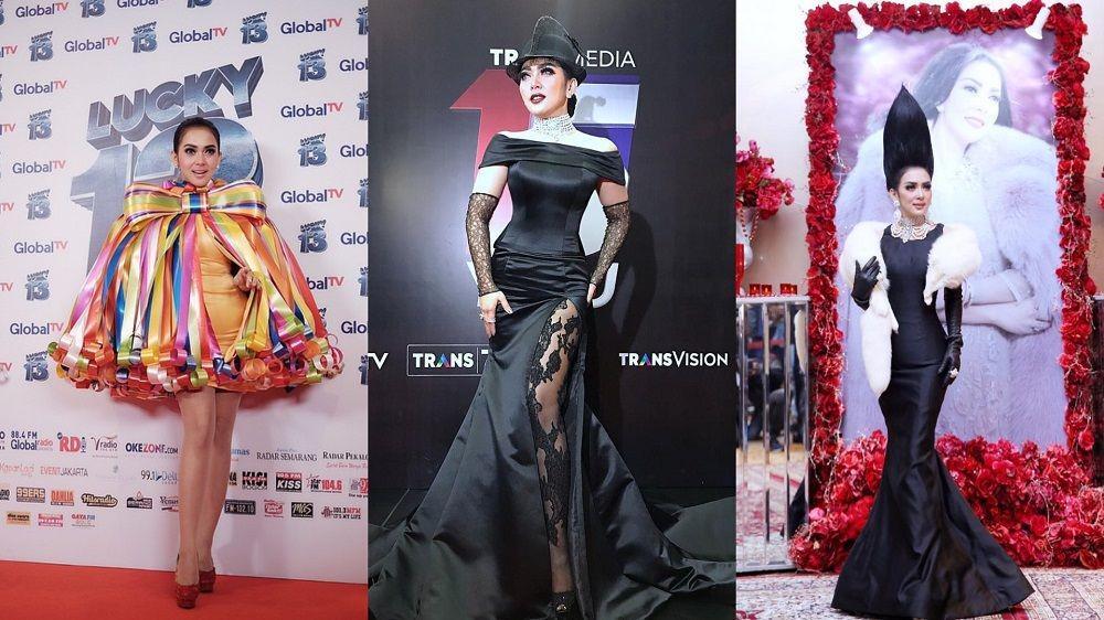 Evolusi Cetar Gaya Syahrini, Jambul Khatulistiwa Gak Bisa Dilupakan!