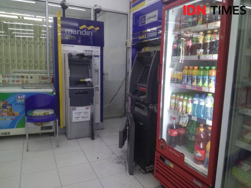 Indomaret di Kota Madiun Dibobol Maling, Puluhan Bungkus Rokok Raib