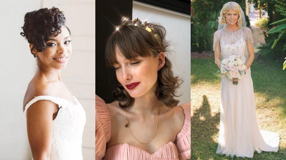 15 Inspirasi Hairstyle Pernikahan untuk Si Pemilik Rambut Pendek