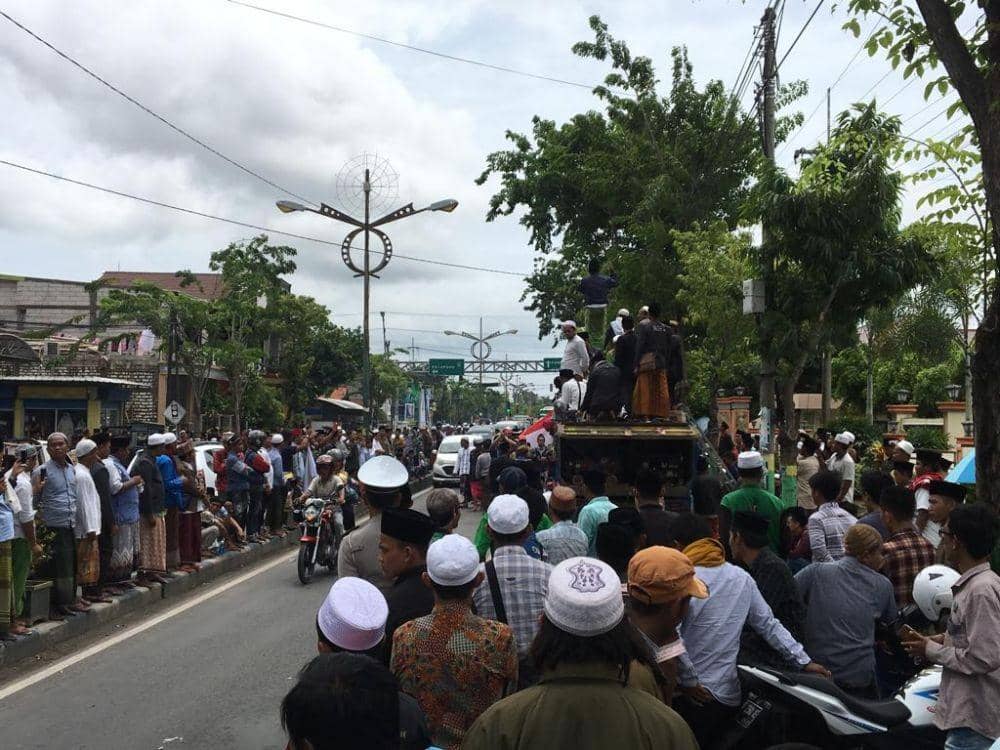 Sidang Perdana Kasus Penembakan Sampang Diwarnai Demo