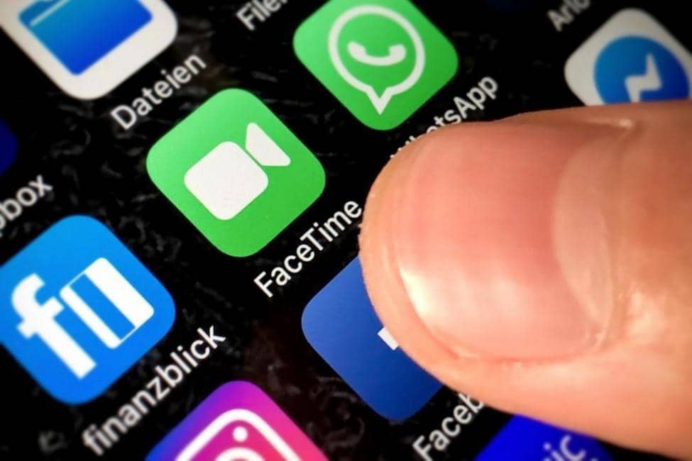 ilustrasi facetime (upi.com)