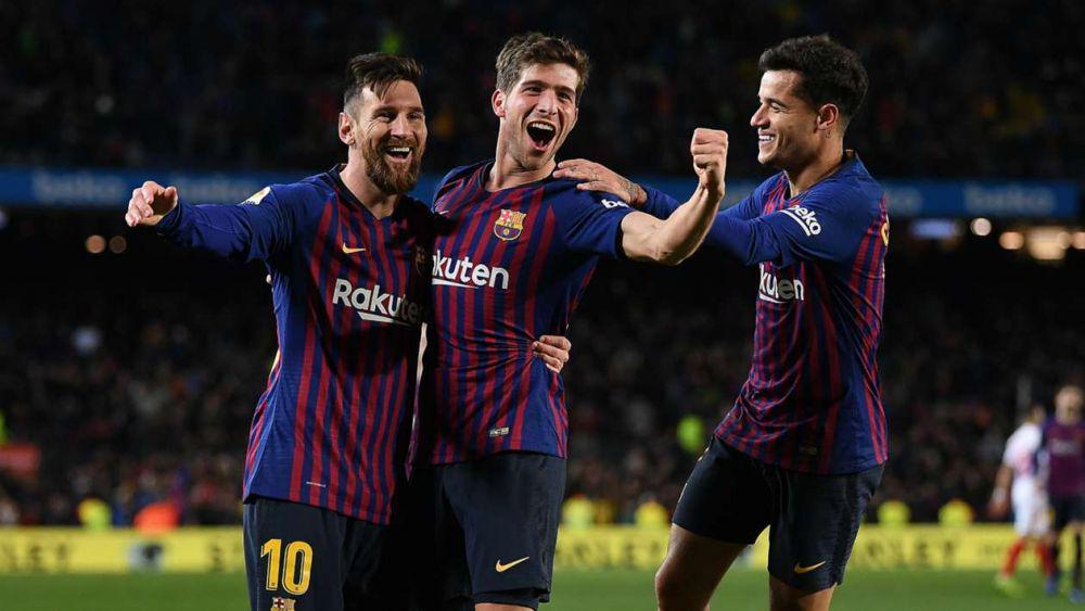 Cetak 2 Gol ke Gawang Sevilla, Coutinho Berterima Kasih Pada Messi
