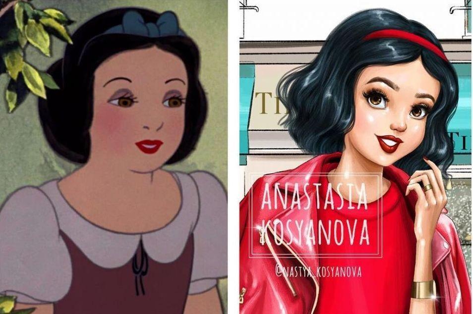 Potret Ketika 18 Putri Disney Hidup Modern dengan Fashion Berkelas