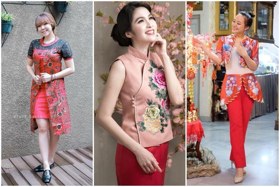 10 Referensi Baju Imlek ala Seleb Indonesia, Gak Cuma Cheongsam Lho!