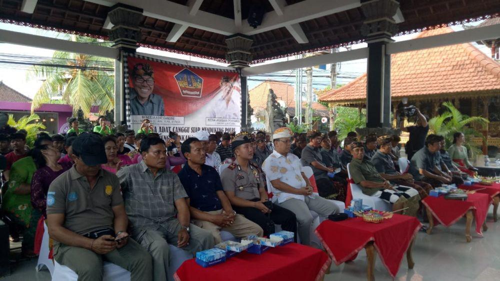 Desa Canggu Minta Arahan Polda Bali Untuk Cegah Hoaks Pemilu