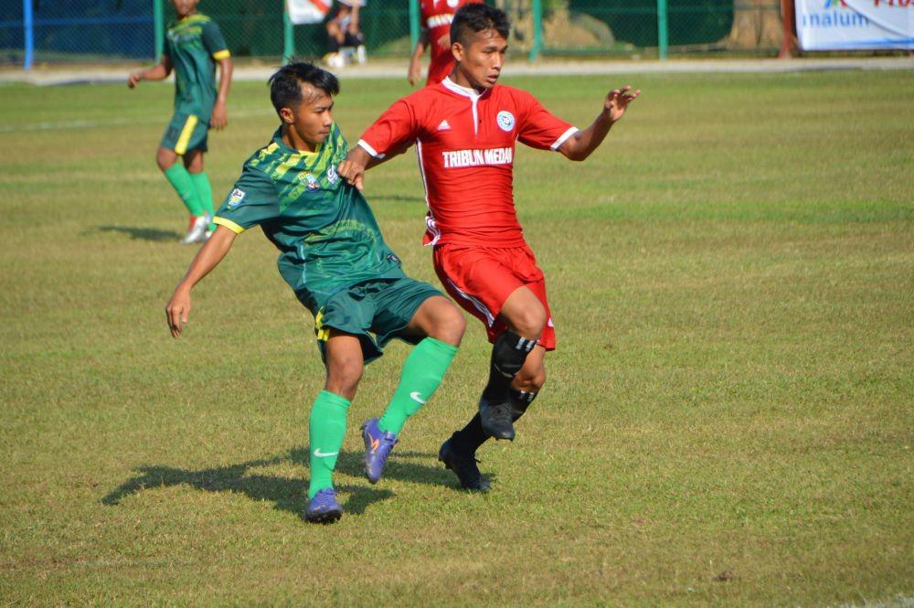 Diperkuat Eks Pemain PSMS Medan, Tobasa FC Ditahan Imbang Labura Jaya