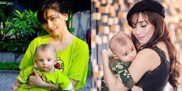 10 Potret Keseruan Baby Margaretha Mengasuh Sidney, Ngegemasin!
