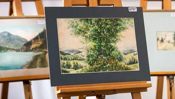 Sebanyak 5 Lukisan Hasil Karya Adolf Hitler Tidak Laku Terjual