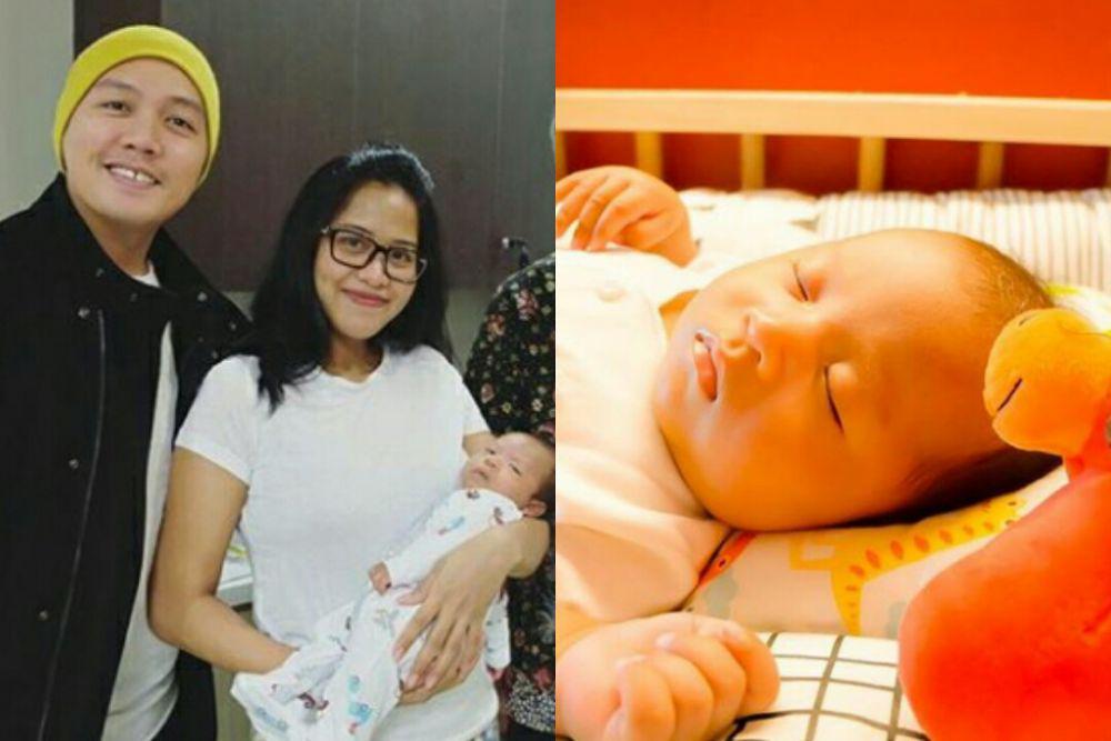 10 Potret Imanuel Sompie, Bayi Laki-laki Dirly 'Idol' yang Imut Abis!