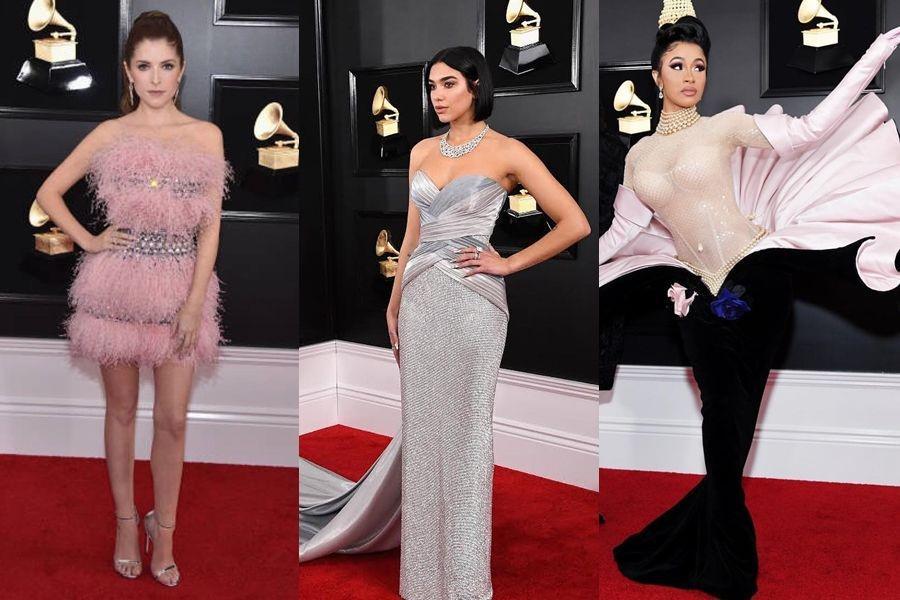 10 Outfit Terunik Seleb di Grammy Award 2019, Ada Bentuk Bunga Mekar!
