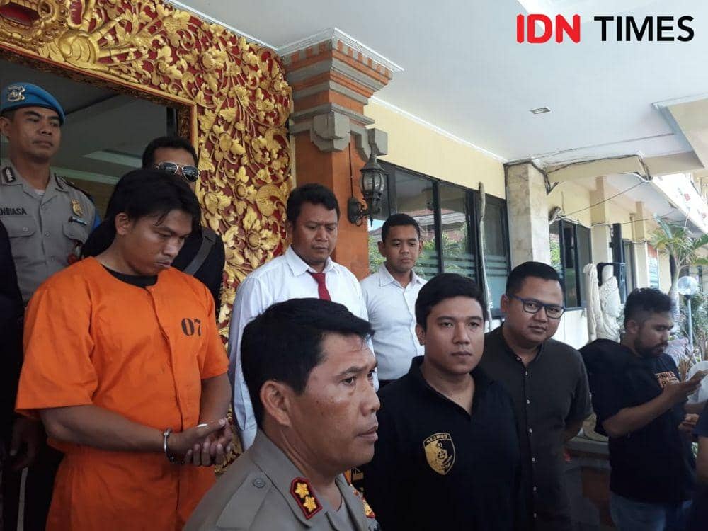Dendam Bendera Parpol Diturunkan, Gung Balang Hajar Tetangga