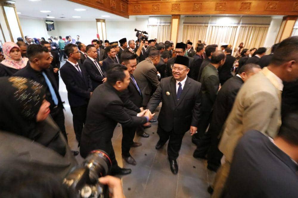 Momen Pelantikan 244 Pejabat Struktural Kutim