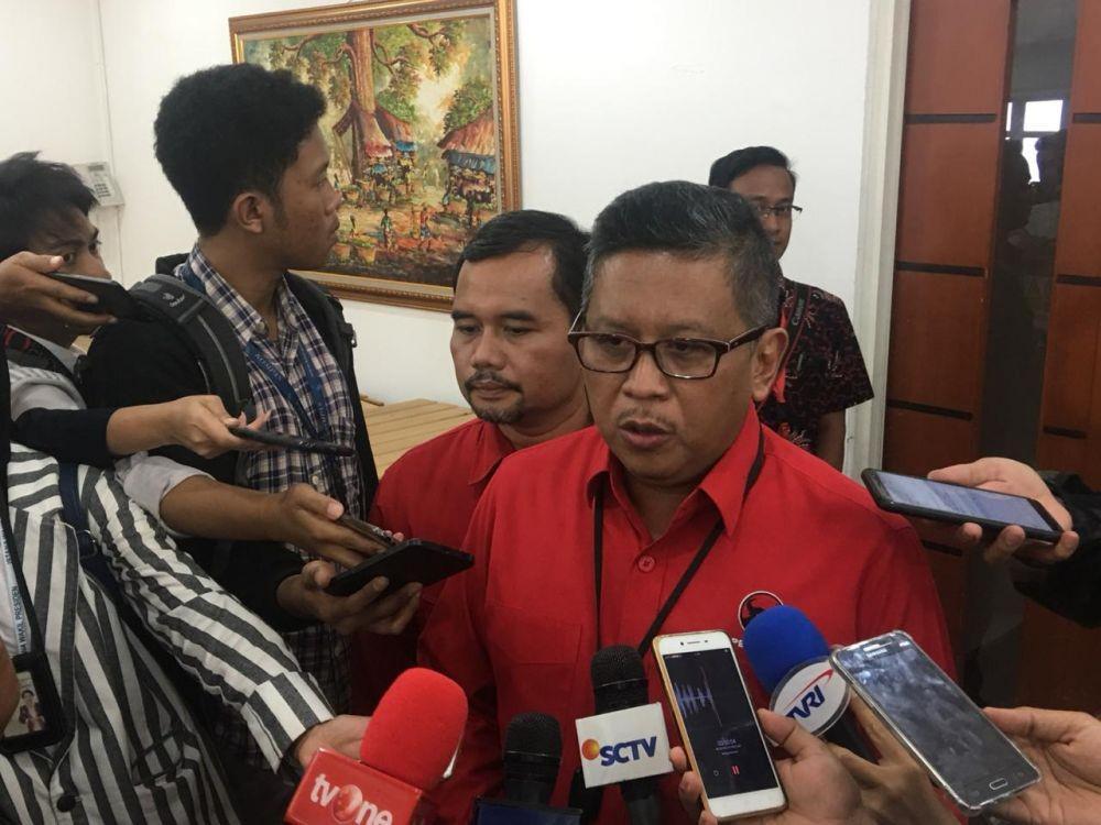 Hasto Sebut Kubu Prabowo Sedang Bermain Politik Kambing Hitam