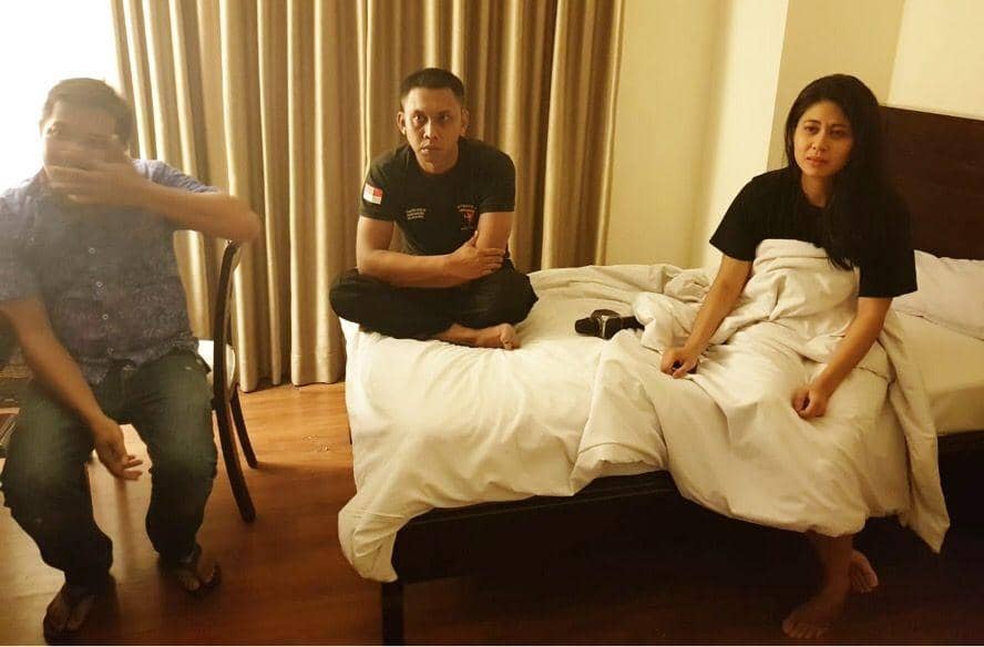 Gelar Pesta Sabu di Hotel, Tiga Oknum Polisi Digrebek