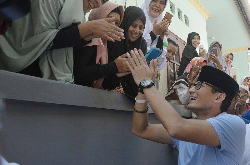 Sandiaga Uno (ANTARA FOTO/Fikri Yusuf)