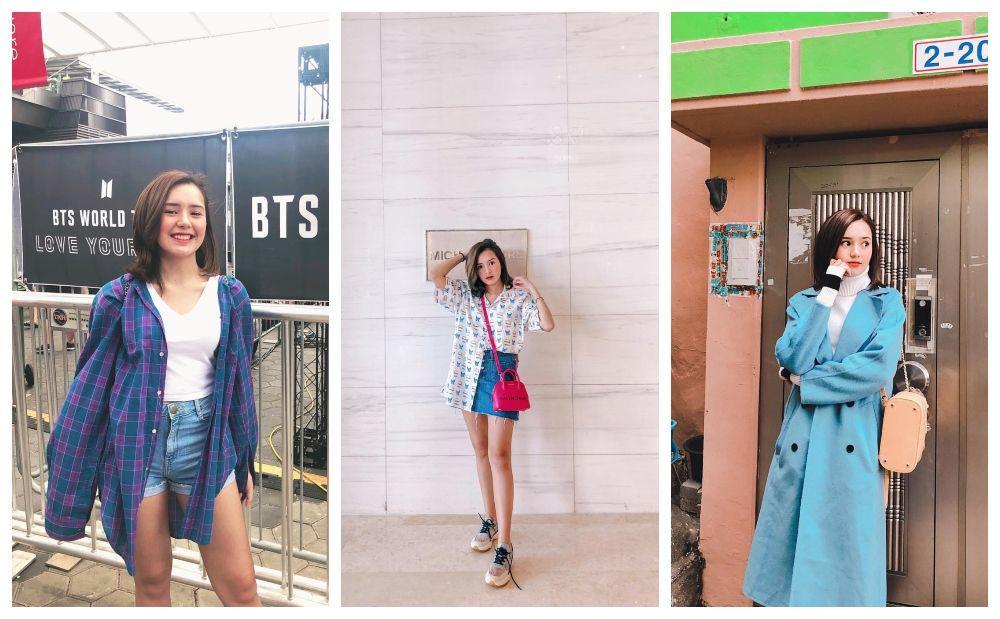 10 Style Warna Cerah Beby Tsabina, Bikin Ceria & Energik!