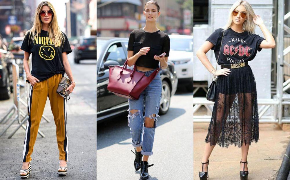 7 Trik Padu Padan T-shirt Hitam, Pantang Tampil Lusuh Meski Pakai Kaus