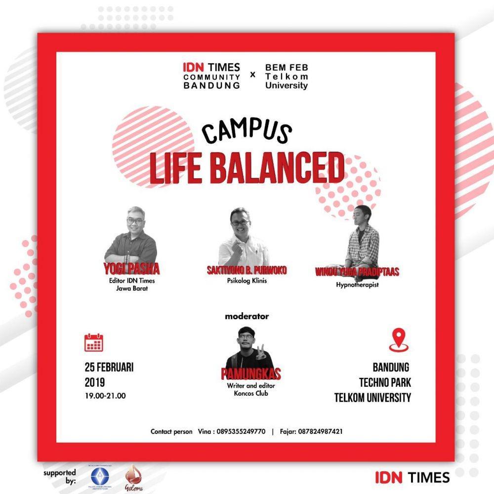 IDN Community Bandung Ajak Mahasiswa Kenali Tingkat Stres saat Kuliah