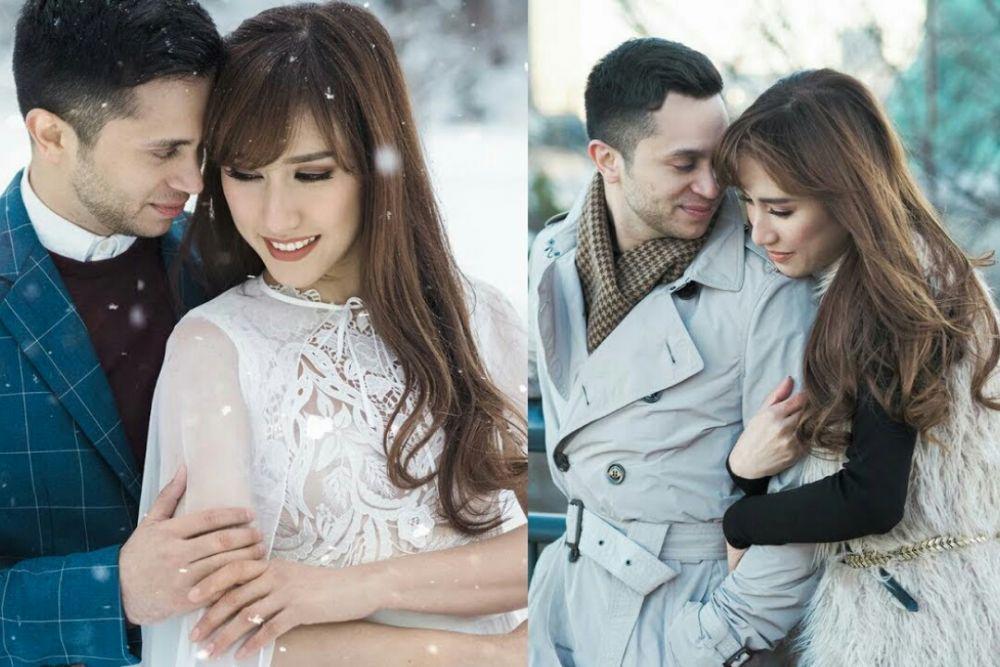 10 Kemesraan Louise Anastasya dan Suami Bulenya yang Jarang Terekspos