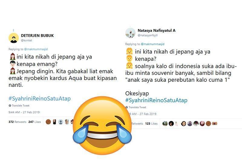 9 Skenario Kocak Mengapa Syahrini & Reino Barack Nikah di Jepang?