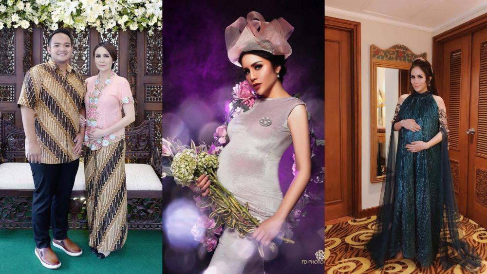 Baru Melahirkan, Intip Gaya Momo Geisha yang Stylish Saat Hamil
