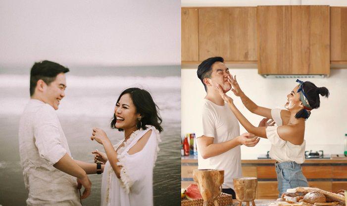 Sudah Dilamar, 10 Potret Romantisnya Prewedding Vinna Gracia & Kekasih