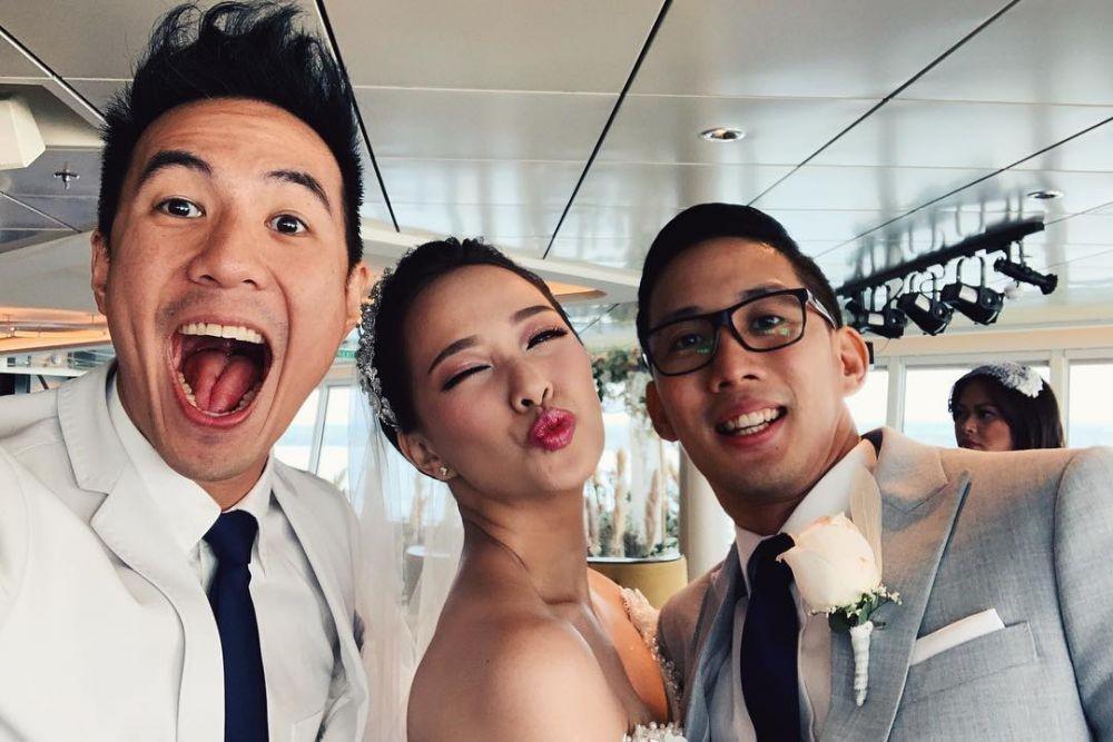 10 Keseruan Seleb Saat Hadiri Nikahan Yuanita - Indra di Kapal Pesiar
