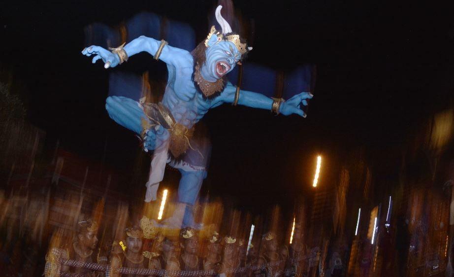 Pengarakan Ogoh-ogoh Terbatas, Pengamanan Nyepi Libatkan Pecalang