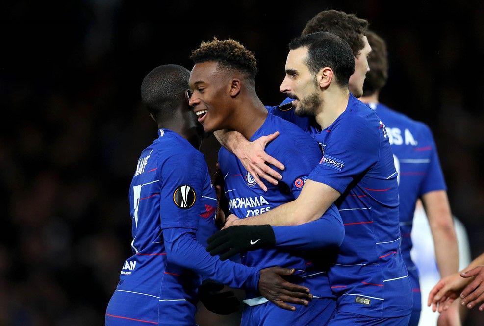 Liga Eropa: Hancurkan Kiev, Satu Kaki Chelsea Tapaki Perempat Final