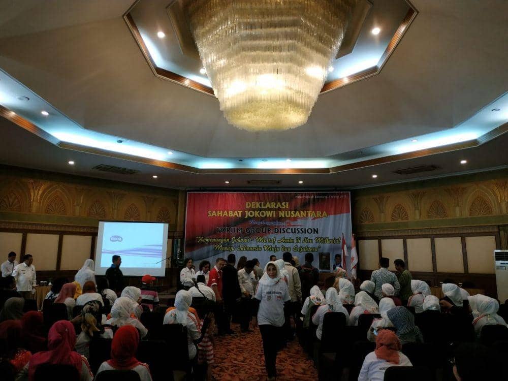 Peserta Deklarasi Sahabat Jokowi Belum Punya Kartu Indonesia Sehat