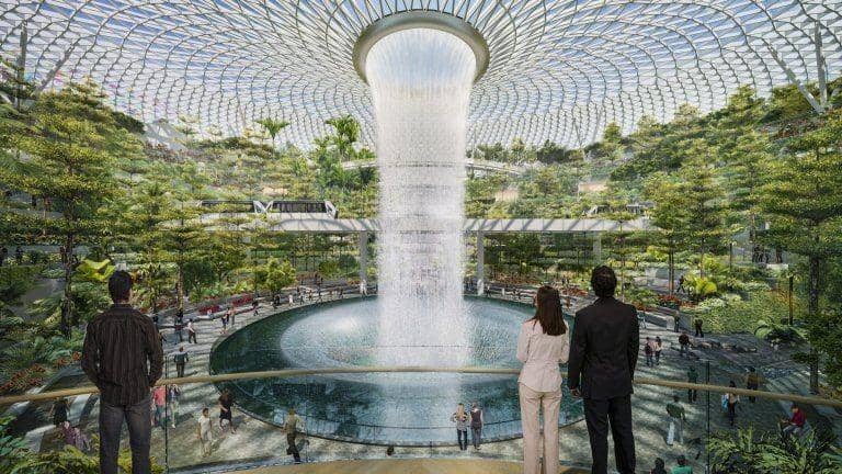 Jewel Changi Airport, Destinasi Baru di Singapura yang Futuristic Abis