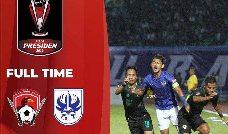 Gol Roket Heru Setiawan Warnai Kemenangan PSIS dari Kalteng Putra