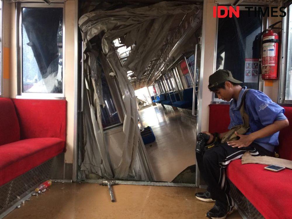 KRL Jakarta-Bogor Hanya Gunakan 1 Jalur Pagi Ini