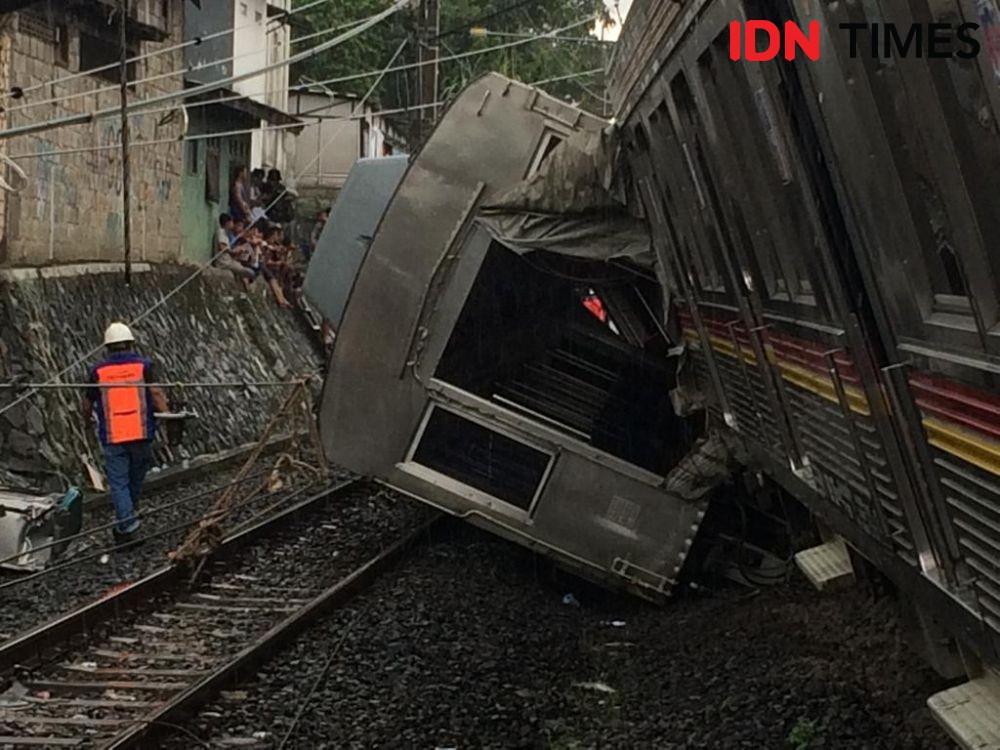 2 Orang Masih Dirawat di Rumah Sakit Akibat KRL Anjlok