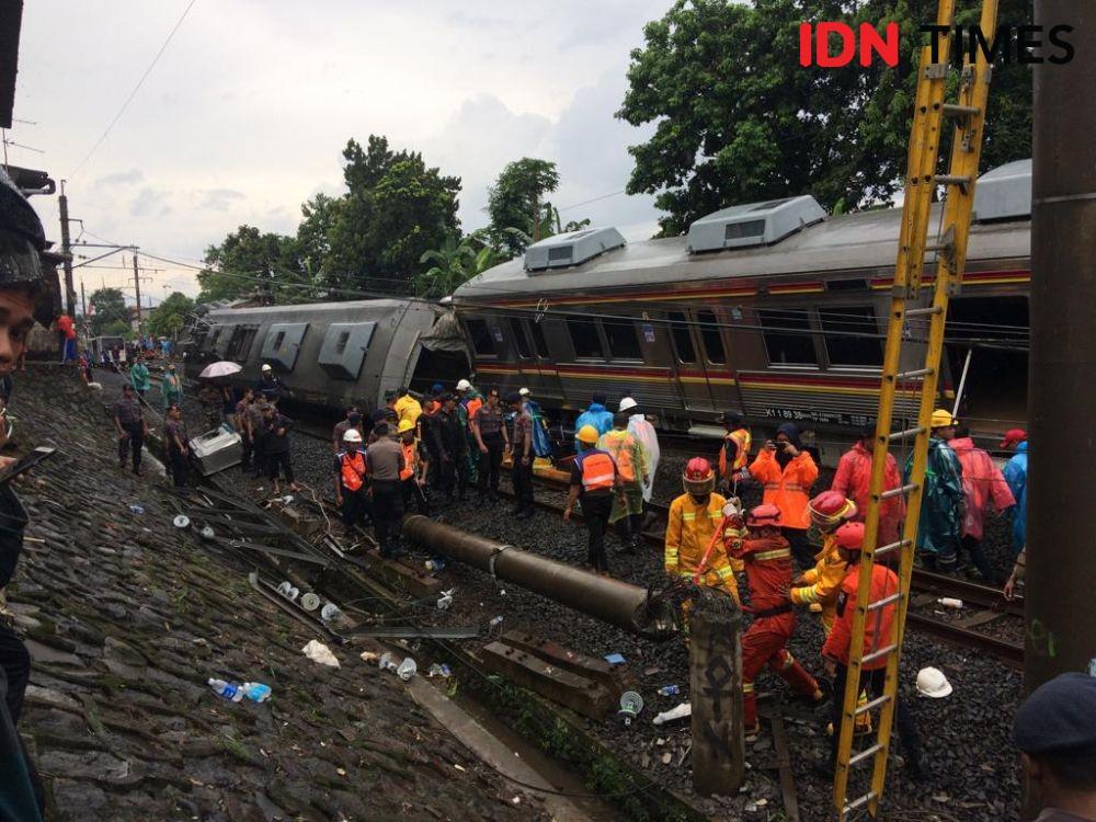 Seluruh Biaya Perawatan Korban KRL Anjlok Dijamin Jasa Raharja