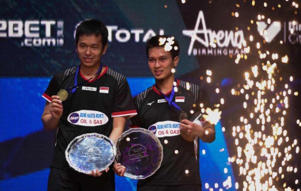 Juara All England! Berikut Deretan Lawan yang Ditaklukan Hendra/Ahsan
