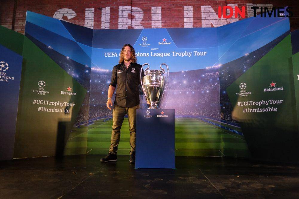 Carles Puyol (IDN Times/Isidorus Rio Turangga)